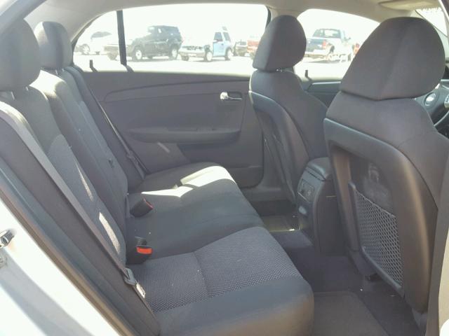 1G1ZC5EB8AF224906 - 2010 CHEVROLET MALIBU 1LT SILVER photo 6