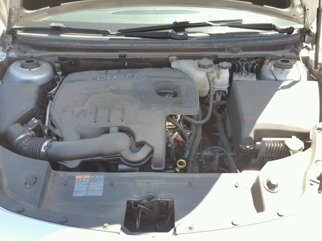 1G1ZC5EB8AF224906 - 2010 CHEVROLET MALIBU 1LT SILVER photo 7