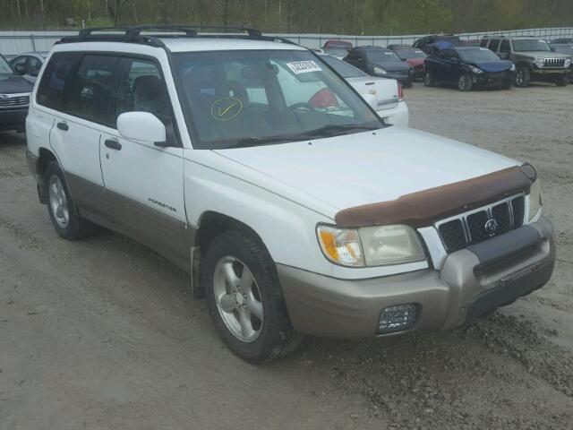 JF1SF65552H724100 - 2002 SUBARU FORESTER S Ağ foto 1