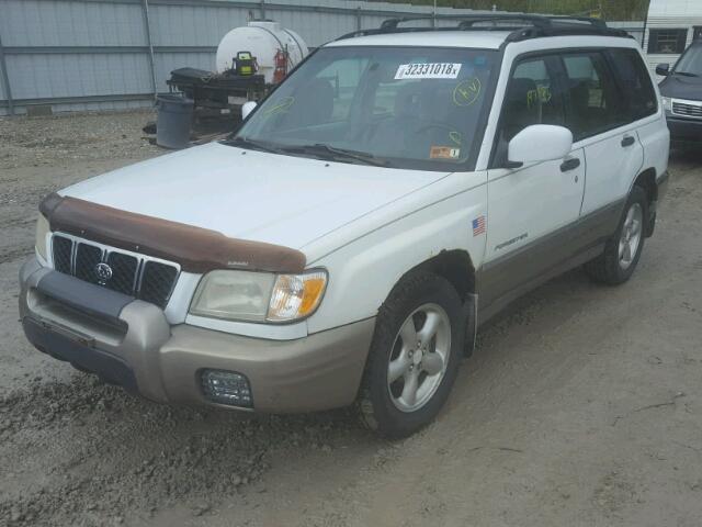 JF1SF65552H724100 - 2002 SUBARU FORESTER S Ağ foto 2