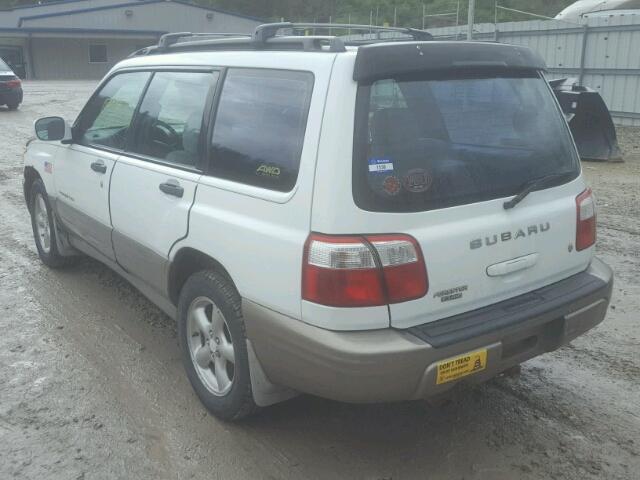 JF1SF65552H724100 - 2002 SUBARU FORESTER S Ağ foto 3