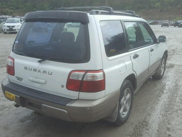 JF1SF65552H724100 - 2002 SUBARU FORESTER S Ağ foto 4