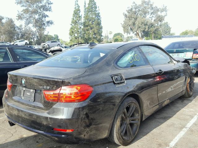 WBA3N9C51EK245876 - 2014 BMW 428 XI BLACK photo 4