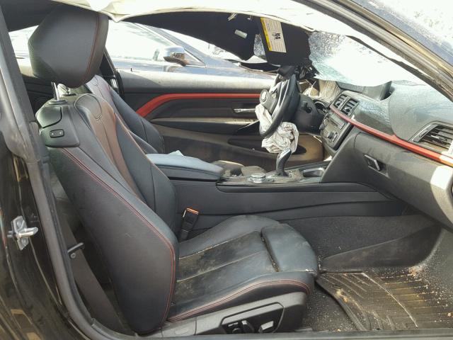 WBA3N9C51EK245876 - 2014 BMW 428 XI BLACK photo 5