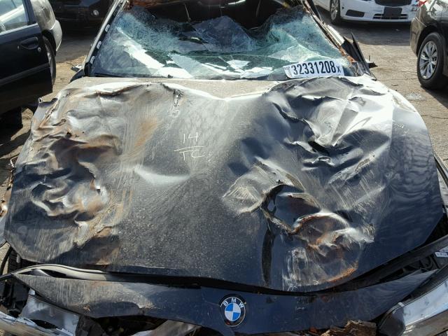 WBA3N9C51EK245876 - 2014 BMW 428 XI BLACK photo 7