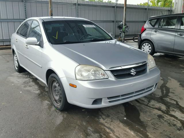 KL5JD56Z68K803848 - 2008 SUZUKI FORENZA BA GRAY photo 1