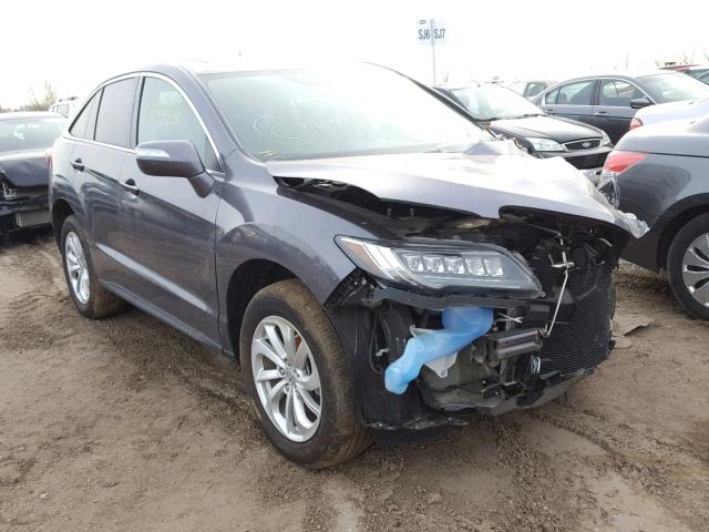 5J8TB4H3XHL013525 - 2017 ACURA RDX BASE GRAY photo 1