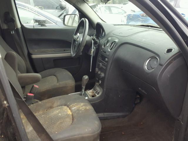 3GNDA13D07S534404 - 2007 CHEVROLET HHR LS BLACK photo 5