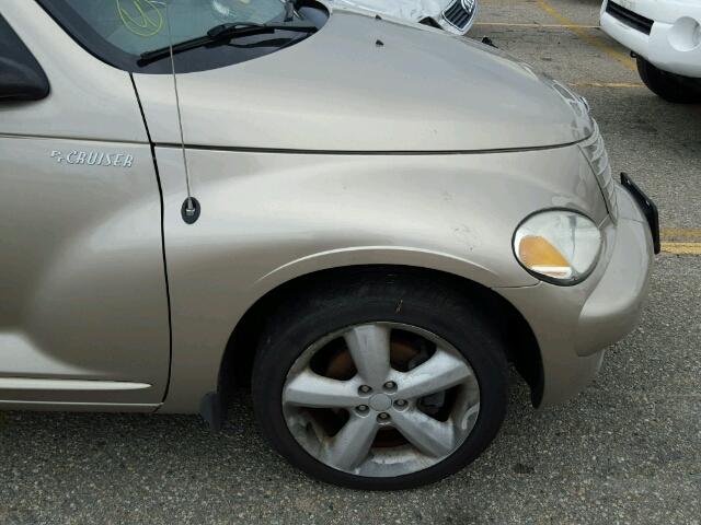 3C4FY78G83T648772 - 2003 CHRYSLER PT CRUISER GOLD photo 10