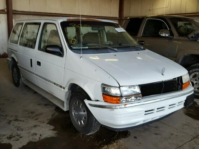 2B4GH2530PR302777 - 1993 DODGE CARAVAN WHITE photo 1