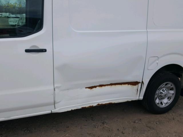 1N6BF0KY7DN112407 - 2013 NISSAN NV 1500 WHITE photo 9