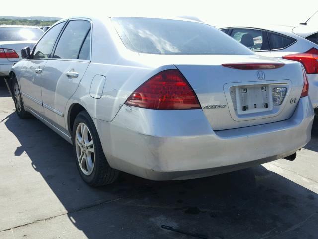 1HGCM56337A126343 - 2007 HONDA ACCORD SE SILVER photo 3