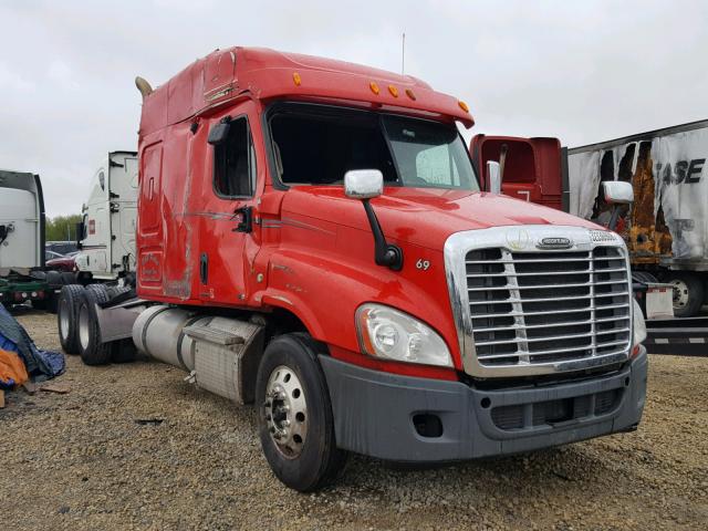 1FUJGLDR9CLBE9382 - 2012 FREIGHTLINER CASCADIA 1 RED photo 1