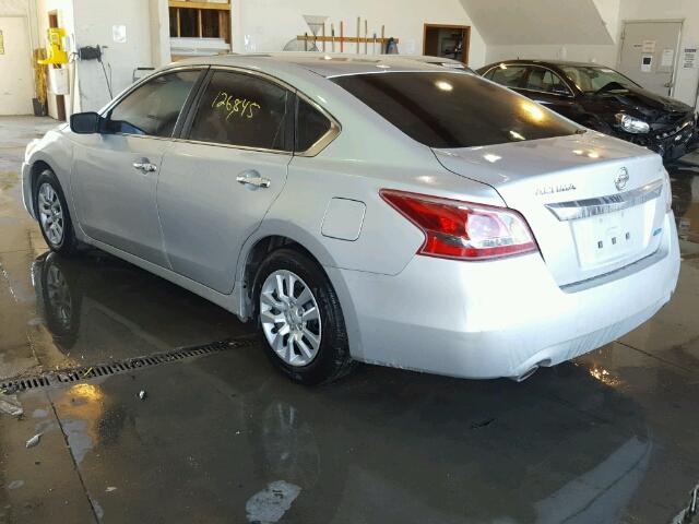 1N4AL3APXDC221754 - 2013 NISSAN ALTIMA SILVER photo 3