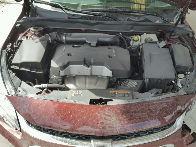 1G11C5SL9FF336731 - 2015 CHEVROLET MALIBU 1LT 勃艮第红 照片 7