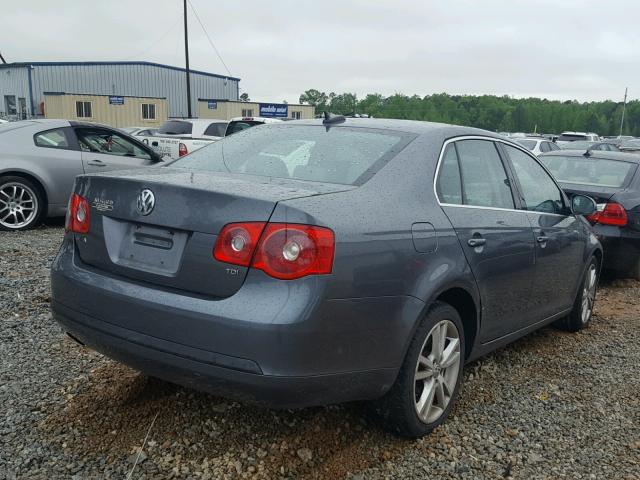 3VWST71K16M796446 - 2006 VOLKSWAGEN JETTA TDI GRAY photo 4