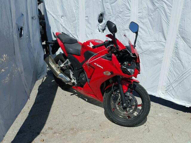 MLHNC5104F5101253 - 2015 HONDA CBR300 R RED photo 1