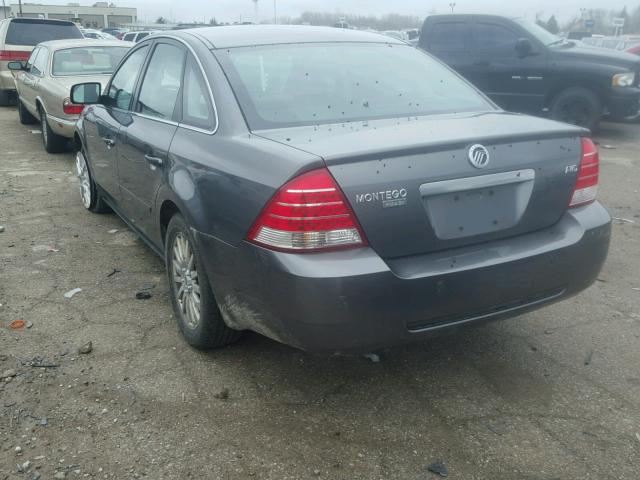 1MEHM43196G610366 - 2006 MERCURY MONTEGO PR 灰色 照片 3