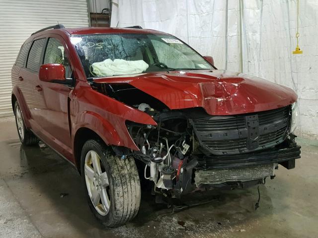 3D4PH5FV9AT122404 - 2010 DODGE JOURNEY SX RED photo 1