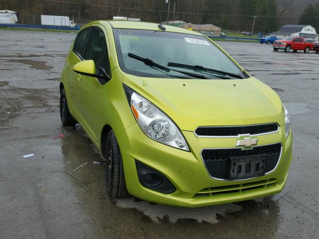 KL8CB6S92DC574067 - 2013 CHEVROLET SPARK LS GREEN photo 1