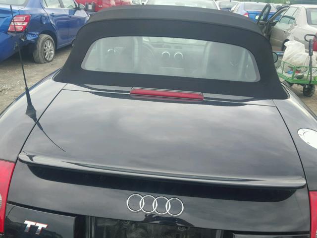 TRUUT28N851005992 - 2005 AUDI TT QUATTRO BLACK photo 6