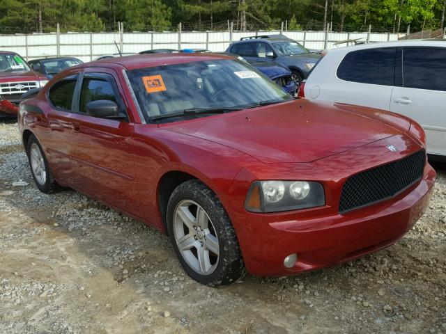 2B3KA33G08H323182 - 2008 DODGE CHARGER SX RED photo 1