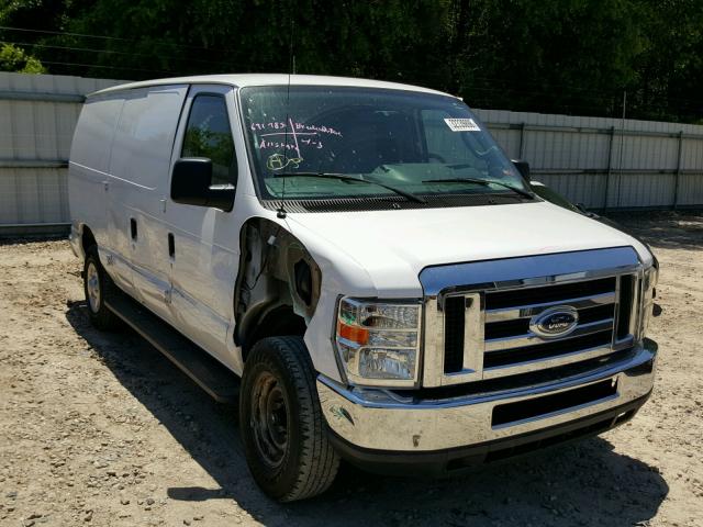 1FTNE2ELXDDA42633 - 2013 FORD ECONOLINE WHITE photo 1