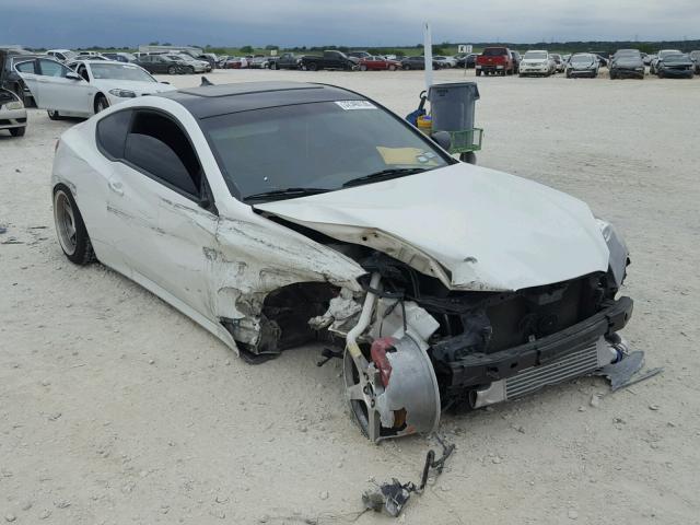 KMHHT6KD7BU061429 - 2011 HYUNDAI GENESIS CO WHITE photo 1