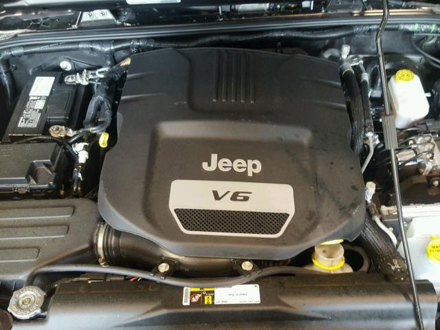 1C4AJWAG0GL282116 - 2016 JEEP WRANGLER S GRAY photo 7