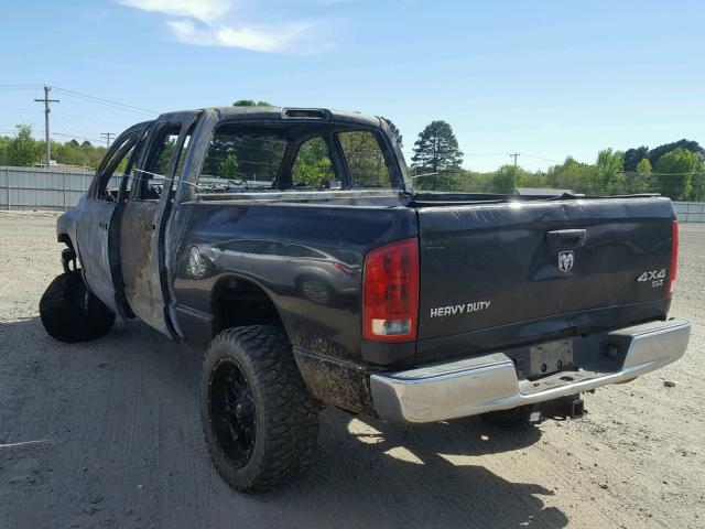 3D7KS28C55G792135 - 2005 DODGE RAM 2500 S BURN photo 3