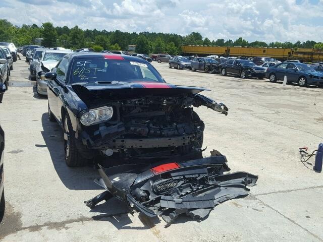 2C3CDYAG4CH291182 - 2012 DODGE CHALLENGER BLACK photo 1