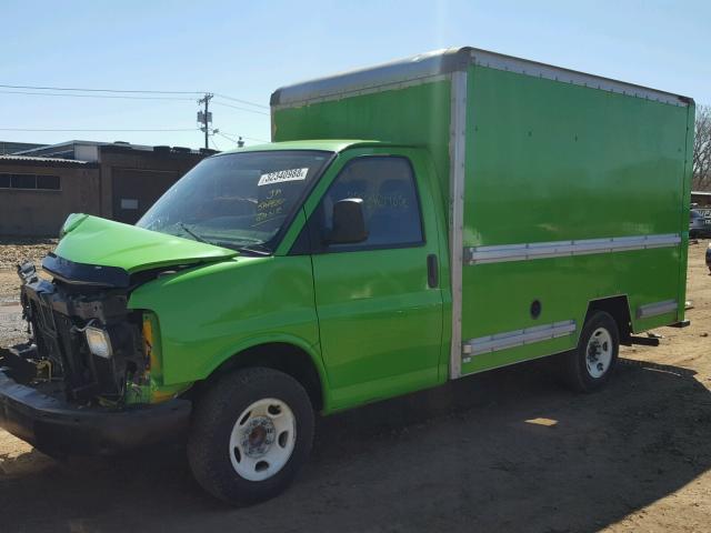 1GDGG31C591901064 - 2009 GMC SAVANA CUT GREEN photo 2