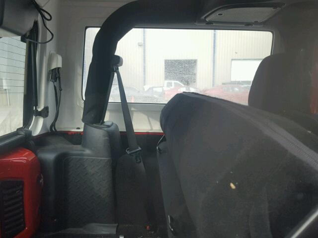 1C4AJWAG7HL519296 - 2017 JEEP WRANGLER S RED photo 6