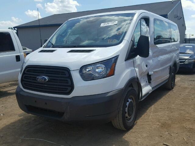 1FMZK1YM5HKA90725 - 2017 FORD TRANSIT T- WHITE photo 2