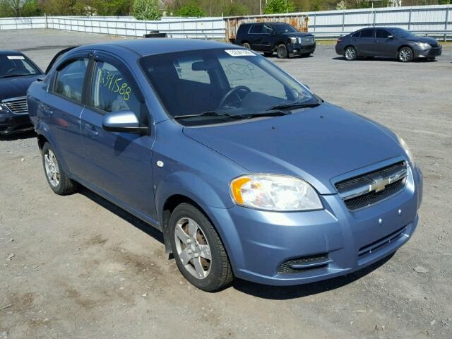 KL1TD56688B019400 - 2008 CHEVROLET AVEO BASE Mavi foto 1
