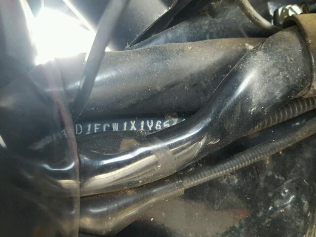 1HD1FCW1X1Y657149 - 2001 HARLEY-DAVIDSON FLHTCUI Күлгін фото 10