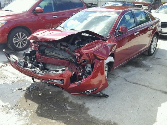 1G1ZE5EB2AF246409 - 2010 CHEVROLET MALIBU LTZ 红色 照片 2