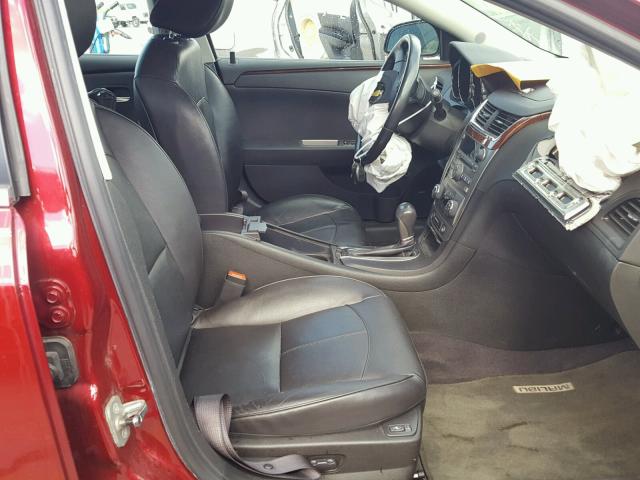 1G1ZE5EB2AF246409 - 2010 CHEVROLET MALIBU LTZ 红色 照片 5