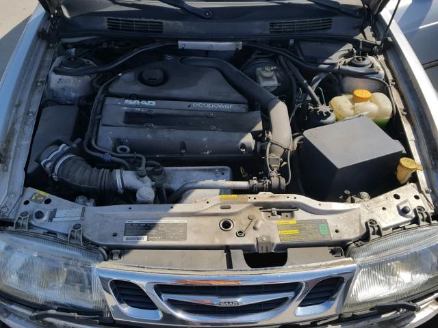 YS3DF58K227015945 - 2002 SAAB 9-3 SE SILVER photo 7