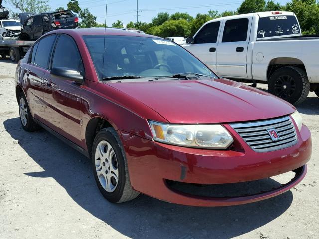 1G8AJ55F56Z100279 - 2006 SATURN ION LEVEL ბურგუნდია ფოტო 1