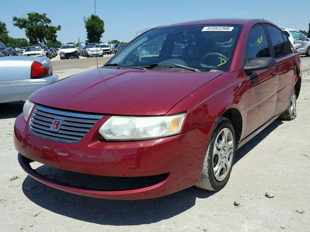 1G8AJ55F56Z100279 - 2006 SATURN ION LEVEL ბურგუნდია ფოტო 2