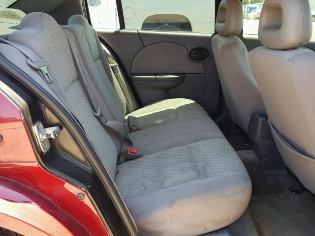 1G8AJ55F56Z100279 - 2006 SATURN ION LEVEL ბურგუნდია ფოტო 6