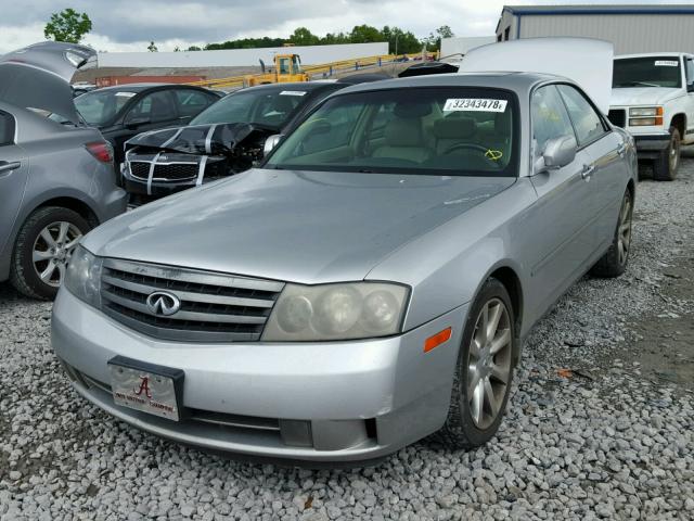 JNKAY41E03M002907 - 2003 INFINITI M45 GRAY photo 2