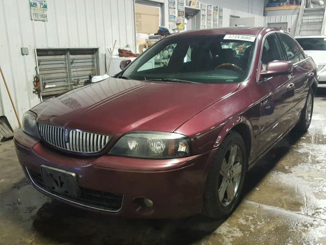 1LNHM87A36Y637684 - 2006 LINCOLN LS 勃艮第红 照片 2