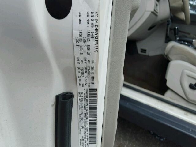 1J8HG58278C191517 - 2008 JEEP COMMANDER Ağ foto 10