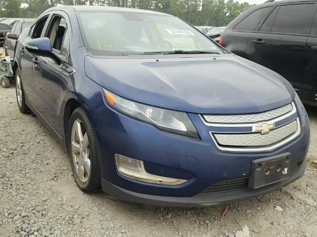 1G1RA6E47CU112772 - 2012 CHEVROLET VOLT BLUE photo 1