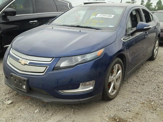 1G1RA6E47CU112772 - 2012 CHEVROLET VOLT BLUE photo 2