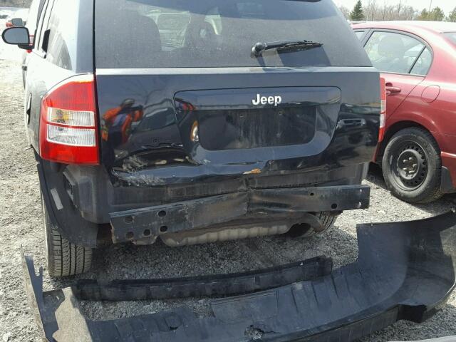 1J8FT57W47D274600 - 2007 JEEP COMPASS LI BLACK photo 9