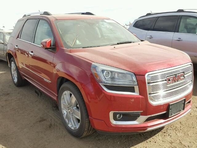 1GKKVTKD2EJ207121 - 2014 GMC ACADIA DEN RED photo 1