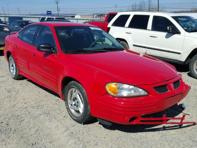 1G2NF52T5YM876080 - 2000 PONTIAC GRAND AM S წითელი ფოტო 1